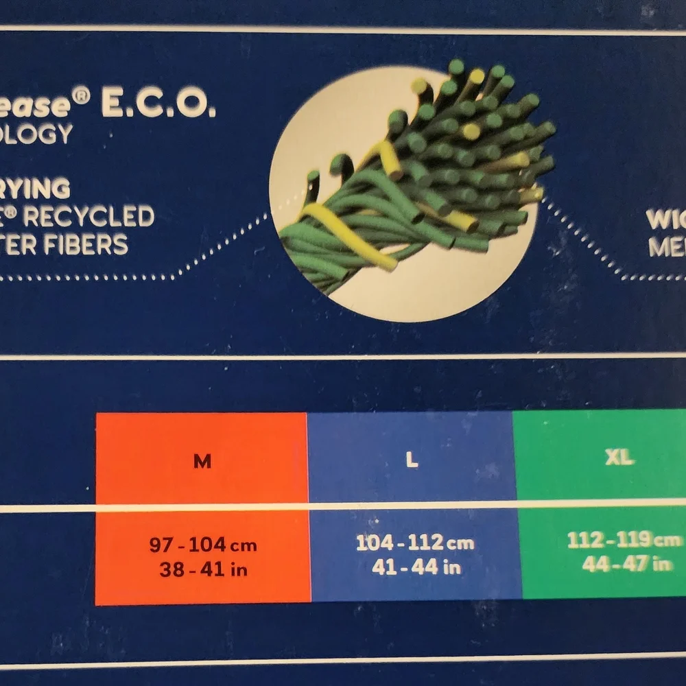 NIB Paradox Men's LG Merino Wool Blend Performance Base Layer Long Sleeve Black - Picture 3 of 6